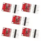 Jopto 5 Stück MCP4725 I2C DAC Breakout Modul 12 Bit Auflösung I2C DAC Entwicklungsplatine 2,7 V bis 5,5 V Versorgung mit EEPROM Kompatibel mit Arduino Raspberry Pi