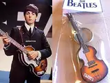 Keychain Gitarre Bass Hofner 500/1 Lefty Paul Mccartney The Beatles