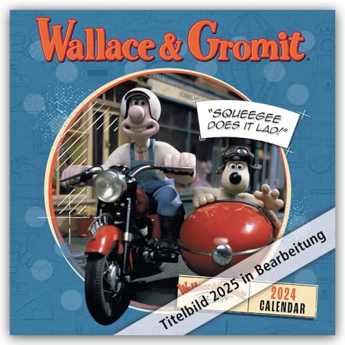 Wallace and Gromit 2025 – Wandkalender: Original Danilo-Kalender [Mehrsprachig] [Kalender] (Wall-Kalender)