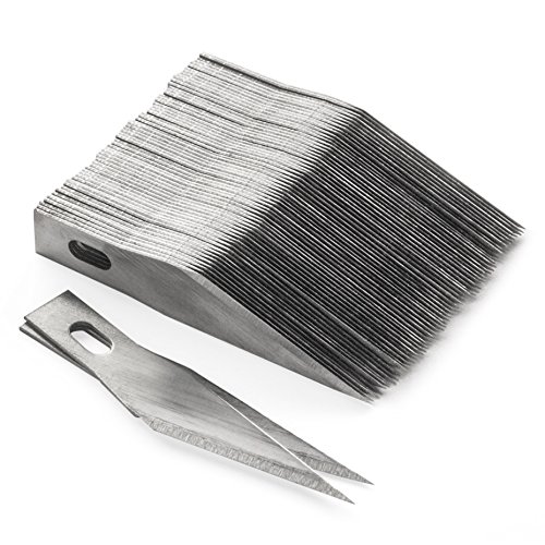25 Stück Washati® Bastelmesser Klingen Hobbymesser Skalpell Ersatzklingen #11
