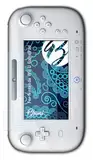 Bruni Schutzfolie kompatibel mit Nintendo Wii U GamePad Folie, glasklare Displayschutzfolie (2X)