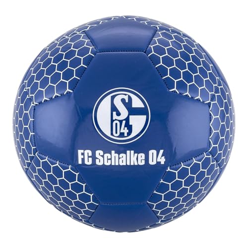 FC Schalke 04 Fußball - Waben - blau Gr. 5 Ball S04