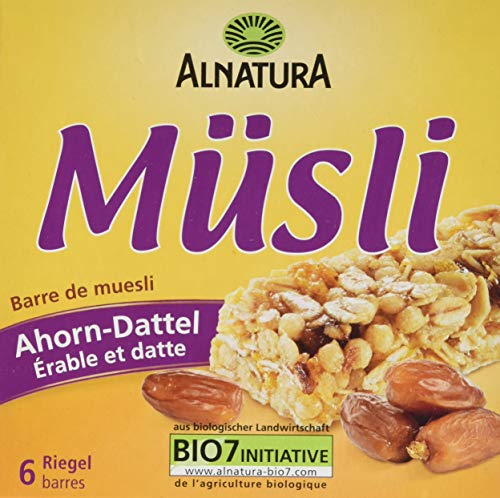 Alnatura Bio Ahorn-Dattel Müsli-Riegel, 150g