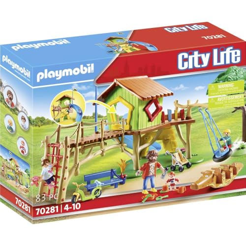 PLAYMOBIL | City Life | Abenteuerspielplatz | Spielzeug für Kinder ab 4 Jahren | 70281