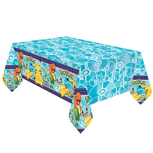 Child Pokemon Plastic Tablecover 1.8m x 1.2m