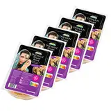 Mestemacher - 5er Set "Original" INDIAN Naan Brot Knoblauch & Koriander Weizen in 240 g Packung (4 Stück) - Indisches Fladenbrot Naanbrot ideal als Beilage oder Snack