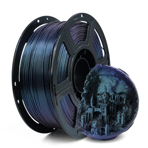FLASHFORGE ASA Filament 1,75mm, Anti-UV 3D-Drucker-Filament Chamäleon ASA Burnt Titanium, hitze- und wetterbeständiges ASA 3D-Filament, perfekt für den Druck von Funktionsteilen im Freien