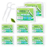 Mauepersu Zahnseide Dental Floss 400 Stück, Einweg Dental Floss, Einwegzahnseide Zahnreinigung Sticks, Disposable Zahnseidensticks/Zahnreiniger Sticks