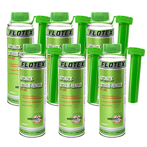 Flotex Automatikgetriebe Reiniger, 6 x 250ml Additiv Automatikgetriebereiniger