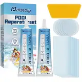 Pool Reparaturset Unterwasser, Hohe Festigkeit Pool Flicken Unterwasser, Wasserdicht Flickzeug Luftmatratze Kann Verschiedene Aufblasbare Gegenstände Reparieren, Wie SUP, Schlauchboote (15ml2pack)