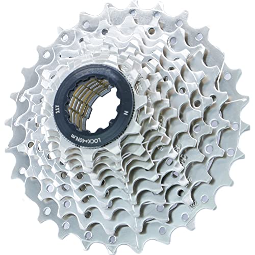 Nuo desire 10 Speed Cassette 11-28T,10 Fach-Kassette Gänge Schraubkranz für Rennrad Freilaufritzel Kompatibel mit HG Sram (außer XD) Bike Freewheel (11-28 Zähne)