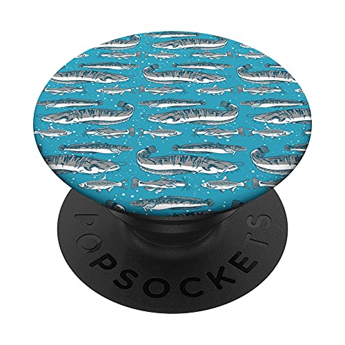 Unterwasser-Ozean-Tiere, Meeresfischzucht, Süßwasserfische PopSockets mit austauschbarem PopGrip