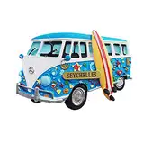 Kühlschrankmagnet in 3D-Bus-Form, Seychellen, Reise-Souvenir, Geschenk, Zuhause, Küche, Kühlschrank, Dekoration, Magnet-Aufkleber, Bastel-Kollektion