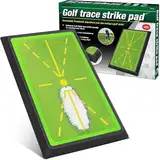 JIMITOP Golfschaukelmatte, 30,5 x 43,2 cm, breiter Pitchgabelschwungweg für Golf-Training, Golf-Indoor-Übung