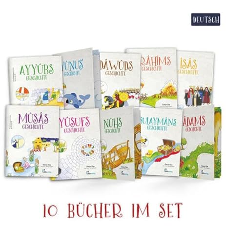 Prophetengeschichten für Kinder - Set von 10 Bücher