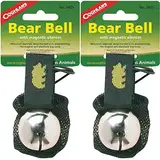 Coghlan's Bear Bell w/Magnetic Silencer Bag & Loop Strap Warns Animals 2-Pack