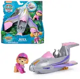 PAW Patrol Jungle Pups – Falken-Fahrzeug mit Skye-Figur (Basis Fahrzeug), Spielzeug für Kinder ab 3 Jahren