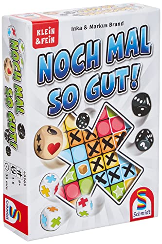 Schmidt Spiele 49365 Noch mal so gut, Würfelspiel aus der Serie Klein & Fein, bunt