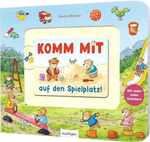 Meine Schiebebahn-Pappe: Komm mit auf den Spielplatz: Pappebuch mit tollen Schiebe-Elementen
