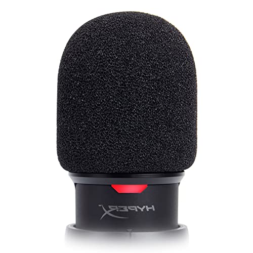 SoloCast Mikrofon Popfilter Windschutz – Rauschunterdrückung Gaming Mic Foam Covers Mic Foam Cover Pop Filter Kompatibel mit HyperX SoloCast White by SUNMON