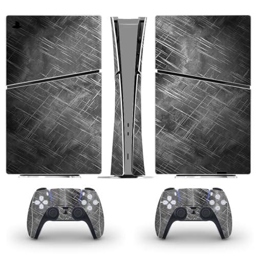 DolDer Skin Sticker für PS5 Slim Konsole Digital Edition,Aufkleber Vinyl-Skin Stickers Schutzfolie Folie für PS5 Slim Controller Digital Edition (D0352)