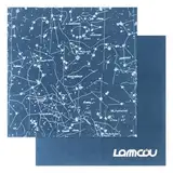 Lammcou Brillenputztücher, Brillenputztuch Mikrofaser optikerqualität Brillenreinigungstücher, Fusselfrei Microfibre Glass Cleaning Cloth für Kamera, Display, Handys, Tablet, Gläser, 25 * 25cm, 2pcs