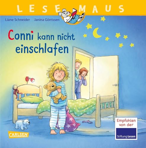 LESEMAUS 78: Conni kann nicht einschlafen: Gutenacht-Bilderbuchgeschichte für Kinder ab 3 (78)
