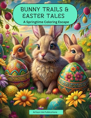 Bunny Trails & Easter Tales: A Springtime Coloring Escape
