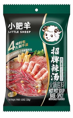 235g Little Sheep Hot Pot Fondue Paste scharf