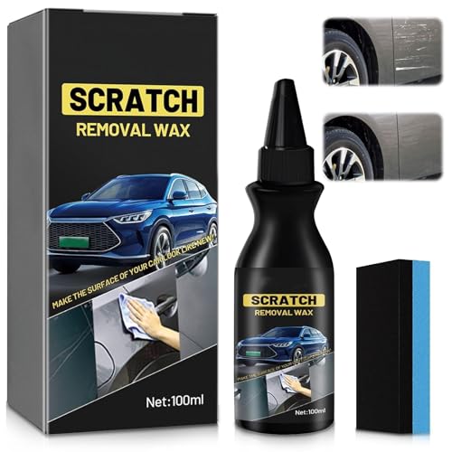 Quick Effect Auto Kratzer Entferner, Autopolitur Kratzer Entfernen, Autokratzer Reparaturpaste, Auto Politur Set, Auto Karosserie Kratzer Wiederherstellung des Glanzes des Autolacks.