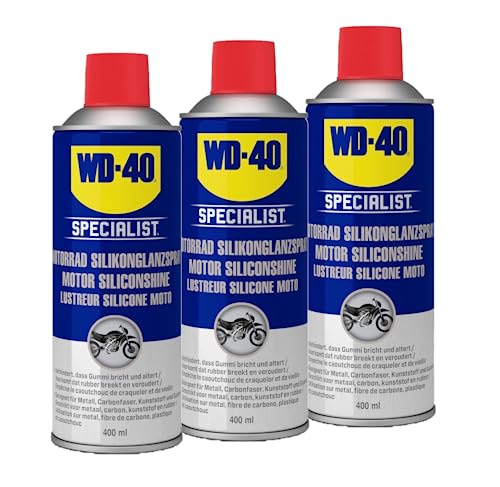 WD-40 SPECIALIST 3x400 ml MOTORRAD SILIKONGLANZSPRAY