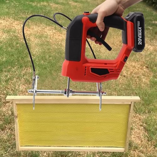 Wiederaufladbarer kabelloser Bienenstock-Honigextraktor, tragbarer Hand-Shaker für effiziente Imkerei, inklusive praktischer Aufbewahrungstasche