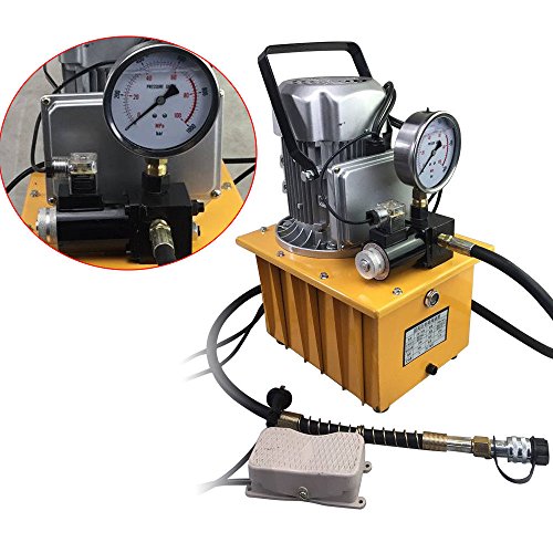 SHIOUCY 700 Bar Elektrohydraulik pumpe Mit Pedal Solenoid Valve Acting Hydraulikaggregat Elektrische Hydraulikpumpe Hydraulikmotor Pumpe