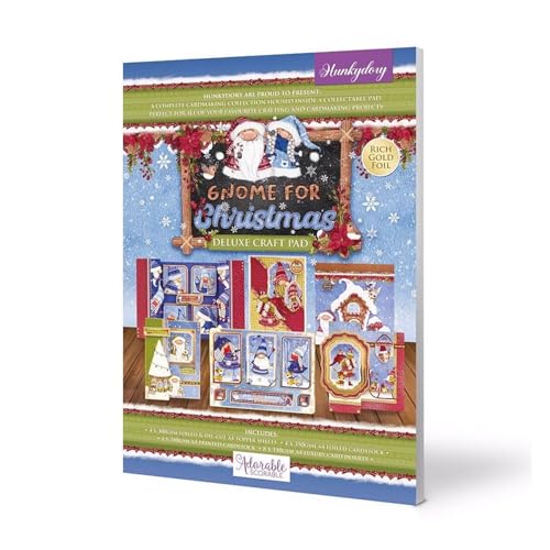 Hunkydory Deluxe Bastelblöcke - Zwerg für Weihnachten