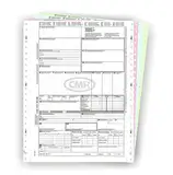 500 x CMR Frachtbrief 4-fach selbstdurchschreibend, Endlossätze/Für den internationalen Güterverkehr/Premium Qualität/Nach neuestem ADR-Standard - Made in Germany