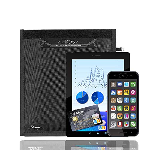 Faraday Tasche für Telefone, L(35 * 45cm), Faraday-Käfig für Ipad, Kartendaten, WLAN-Schutz