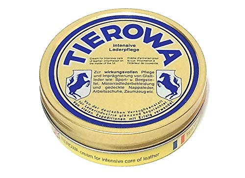 Tierowa Lederfett Farblos 100ml Imprägnierung von Glattleder