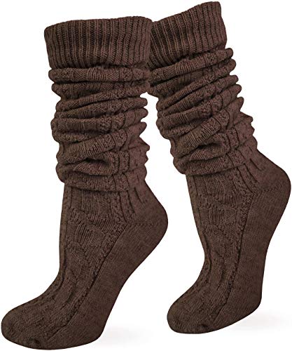 normani Original Trachtensocken Trachten Strümpfe Socken Natur Farbe Braun lang Größe 43/46