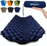 POWERLIX Camping Outdoor Luftmatratze - Ultraleichte Aufblasbare Isomatte, kompakte und leichte für Outdoor, Camping,Rucksackreisen, Wandern - Aufblassack, Tragetasche, Reparaturset