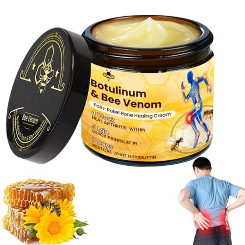 Adnoon Botulinumtoxin & Bienengift-Creme, Professionelle Botulinumtoxin-Gelenktherapie-Creme, Gelenk- Und Knochentherapie-Creme, Für Alle Hauttypen (1pcs)