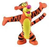 Bullyland 12345 - Spielfigur Tigger aus Walt Disney Winnie Puuh, ca. 7 cm, detailgetreu, ideal als kleines Geschenk für Kinder ab 3 Jahren