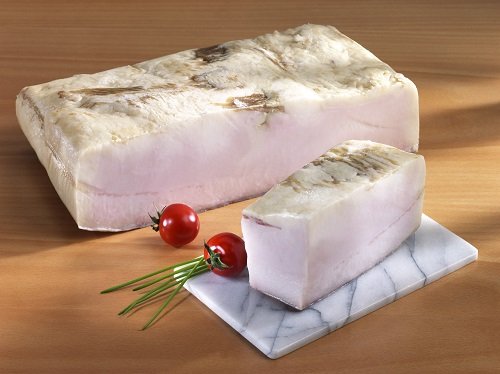 Fetter Rückenspeck vom Schwein | Ein Stück ca. 500g | Ideal zum Kochen und Braten