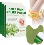 Robofun Schmerzpflaster Knie 60 Stück, Pain Relief Patch, Natural Herbal Schmerzlinderung Patch Selbstklebende Wärmepflaster Schmerzlinderungspflaster für Knie Nacken, Rücken und Muskelkater