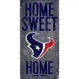 Fan Creations Houston Texans Schild Home Sweet Home, 15,2 x 30,5 cm