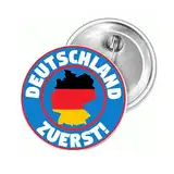 Sammys Shirt Store Deutschland zuerst II Button 25 mm