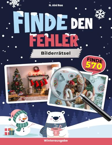 Finde den Fehler: Bilderrätsel: Winterausgabe