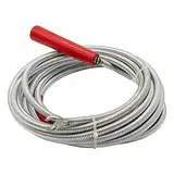 VARIOSAN Rohrreinigungsspirale 11626, 5,00 m, 9 mm Kralle, Kurbel