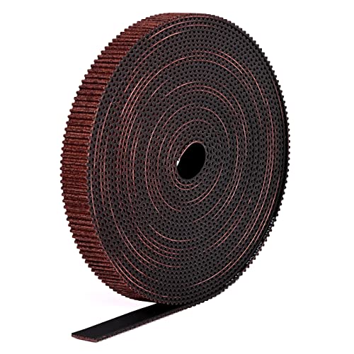 iMetrx GT2 Riemen 10mm Belt 3D Drucker 5Meter Zahnriemen Prämie Fiberglas Zugschnur Verschleißfeste braune Nylon Zahnoberflächen