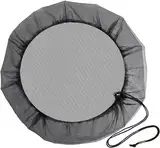 Schwarzes Fass Wassernetz Abdeckung | Flexibles Regentonnennetz | Wiederverwendbare Regentonne Mesh Abdeckung | Fass Wasserfilter Abdeckung | Regensammler Schutz | Regentonne Netz Abdeckung für