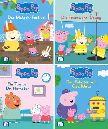 Nelson Mini-Bücher: 4er Peppa Pig 29-32: Ein großer Spaß im kleinen Format (Nelson Mini-Bücher: Ein großer Spaß im kleinen Format)